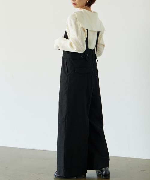 STRATA（エストラータ） サロペット オーバーオール ツイーディー