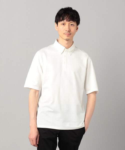 COMME CA MEN（コムサメン） ポロシャツ 和歌山編みIL PRINCIPE