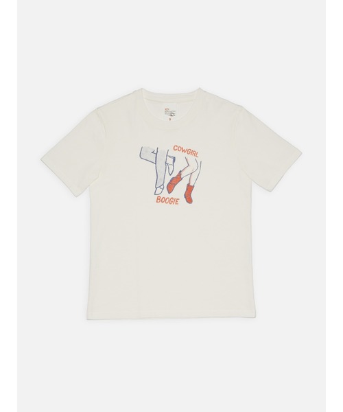tシャツ Nudie Jeans/ヌーディージーンズ Joni T / Tシャツ / Offwhite レディース