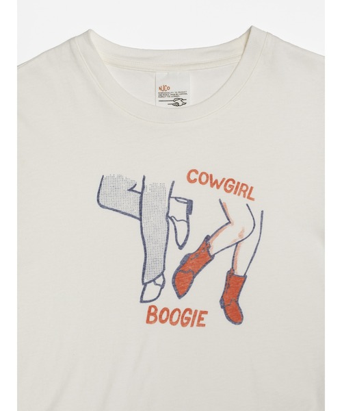 tシャツ Nudie Jeans/ヌーディージーンズ Joni T / Tシャツ / Offwhite レディース Nudie Jeans tシャツ Jeans/ヌーディージーンズ Joni T / T