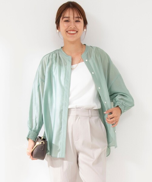 NOLLEY'S ピンク 長袖シャツ 38 NOLLEY'S Sophi 「NOLLEY'S Sophi」 長袖シャツ 38 ピンク系
