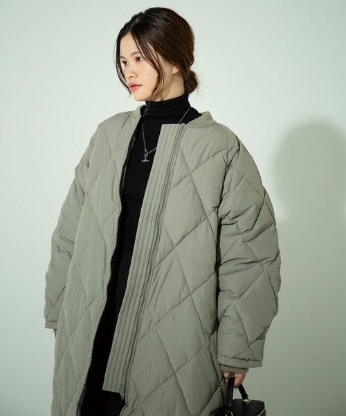 「CORNERS」 コート L アイボリー レディース_画像2