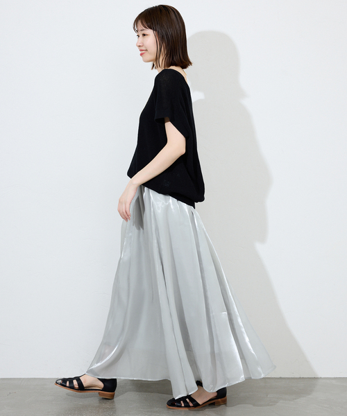 SLOBE IENA スカート シャイニースカート : ZOZOTOWN Yahoo!店