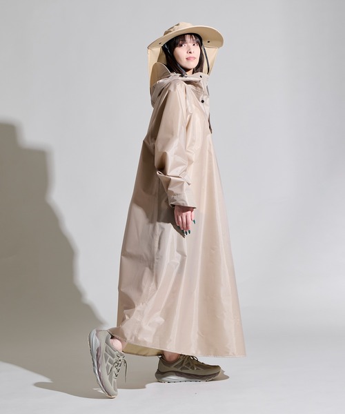 MAISON SELECT 帽子 ハット 5E2 UVカット つば広 ネックガード付き