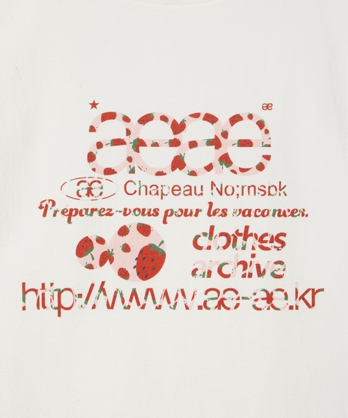 新品 aeae ロゴ Tシャツ aeae tシャツ WEB LOGO CROP T-SHIRTS レディース メンズ