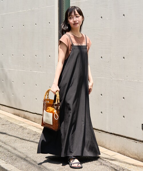 FREAK'S STORE ワンピース 「接触冷感」SUMMERCOOL バックリボン