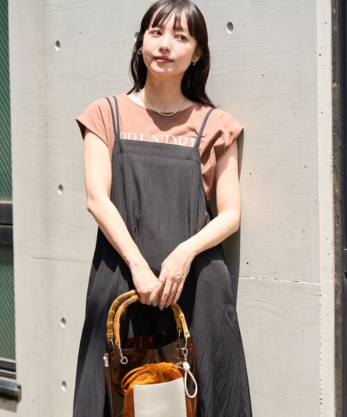 FREAK'S STORE ワンピース 「接触冷感」SUMMERCOOL バックリボン