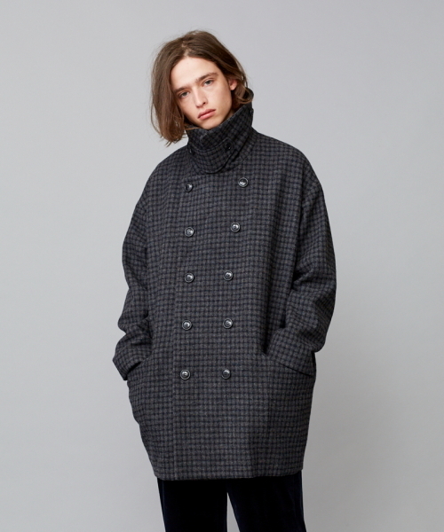 「TROVE」 ピーコート 1 ブラウン メンズ_画像3