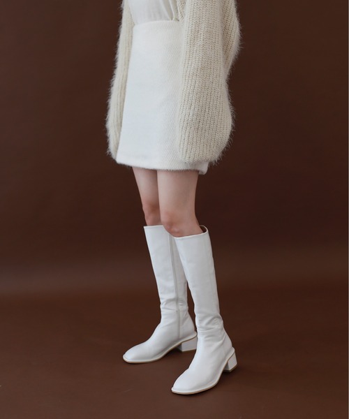 「by muni:r」 ミニスカート FREE アイボリー レディース_画像4