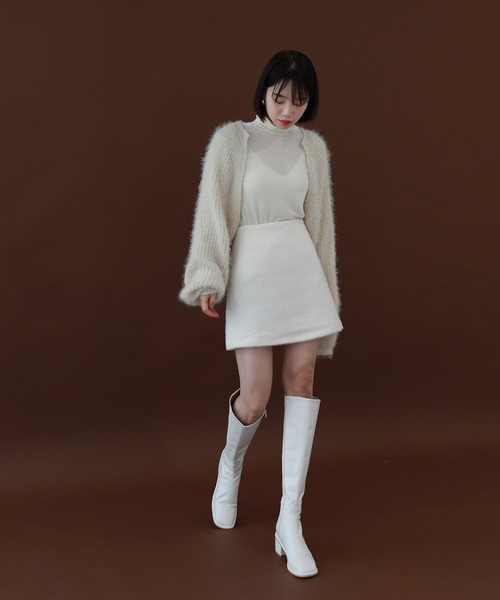 「by muni:r」 ミニスカート FREE アイボリー レディース_画像9