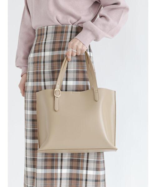 「Te chichi TERRASSE」 トートバッグ フリ- グリーン レディース_画像2