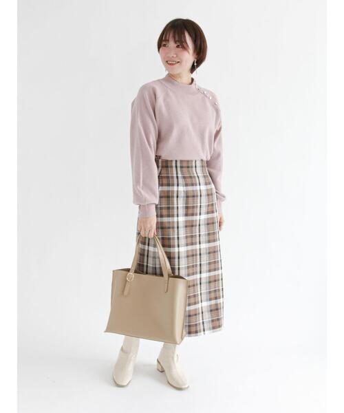 「Te chichi TERRASSE」 トートバッグ フリ- グリーン レディース_画像3