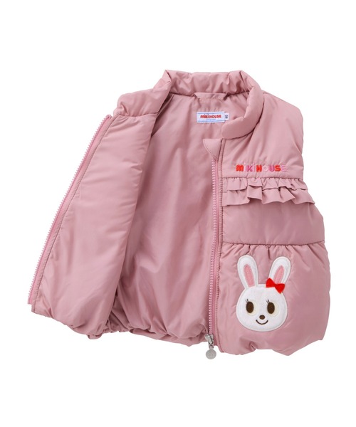 ミキハウス　うさこちゃん　120cm まとめ売り　ダウン　ベスト　トレーナー MIKI HOUSE（ミキハウス） ベスト うさこ中綿ベスト キッズ 子供服