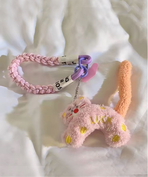 ammy. / エイミードット 」 ネコ チャーム スマホ ストラップ
