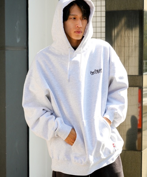 BEN DAVIS（ベンデイビス） プルオーバーパーカー X-LARGE グレー
