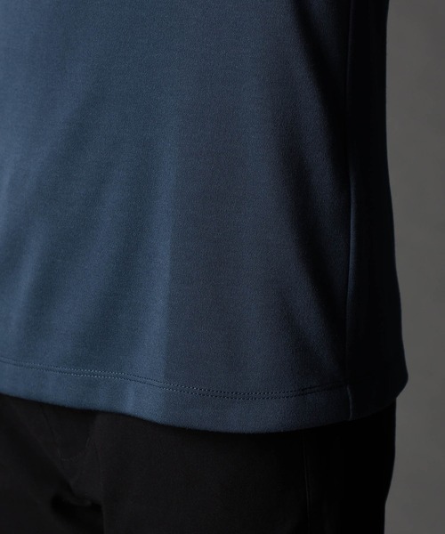 NICOLE CLUB FOR MEN tシャツ ロゴ刺繍長袖Tシャツ メンズ