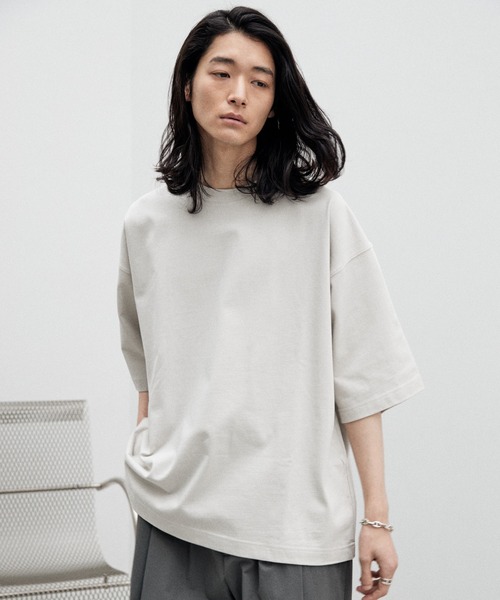 「WYM LIDNM」 半袖Tシャツ M ホワイト メンズ