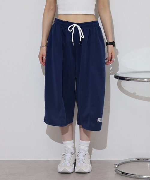 FUNALIVE（ファンアライブ） パンツ 「CHAMP」ロゴプリント脇2本ライン