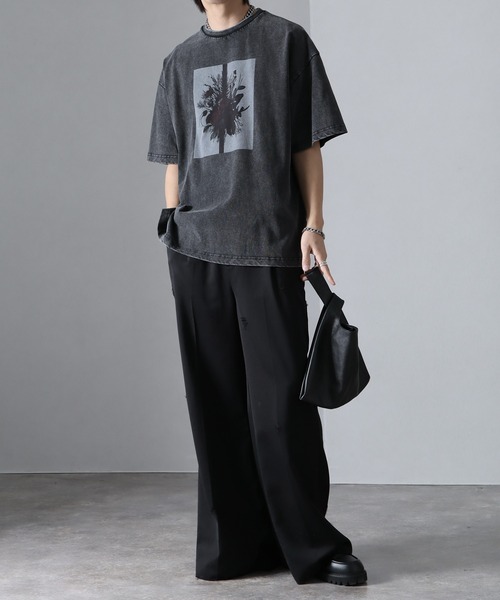 「welise」 半袖Tシャツ M グレー系その他 メンズ