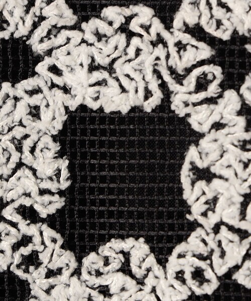 Ballsey（ボールジィ） スカート フラッフィーヤーンエンブロイダリー