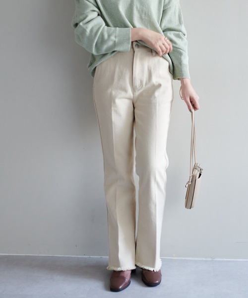 「DISCOAT」 デニムパンツ LARGE ネイビー レディース