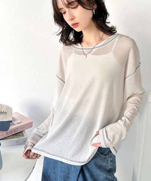 「classicalelf」 長袖カットソー MEDIUM グリーン レディース