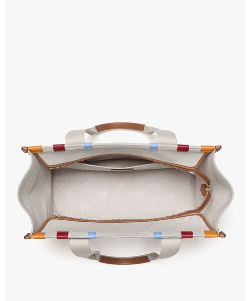 kate spade NEW YORK トートバッグ キップ キャンバス