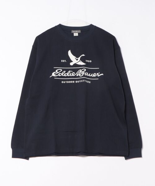 Eddie Bauer（エディーバウアー） tシャツ クラシックロゴ プリント