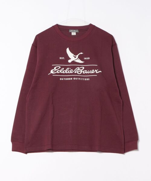 Eddie Bauer（エディーバウアー） tシャツ クラシックロゴ プリント