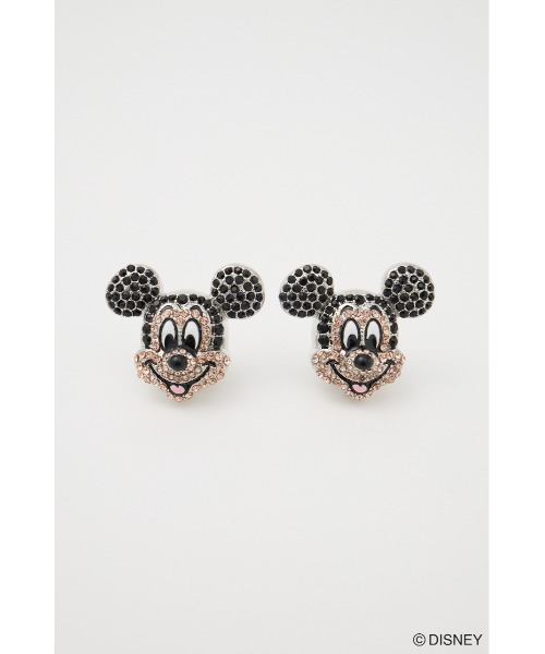 Disney SERIES CREATED by MOUSSY イヤリング MD GLT FACE