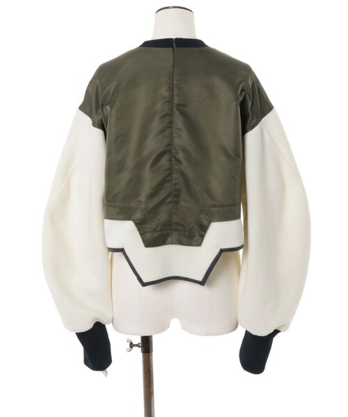 UN3D.（アンスリード） FLEECE DOCKING LAYERED TOP / フリース