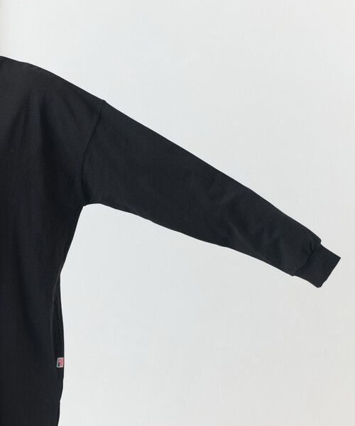 ワンピース 限定展開　USAコットン ヘンリーネック ロングスリーブ ワンピース | FREAK'S STORE | 14