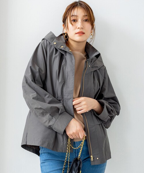 組曲（KUMIKYOKU） マウンテンパーカー 2 グレー レディース