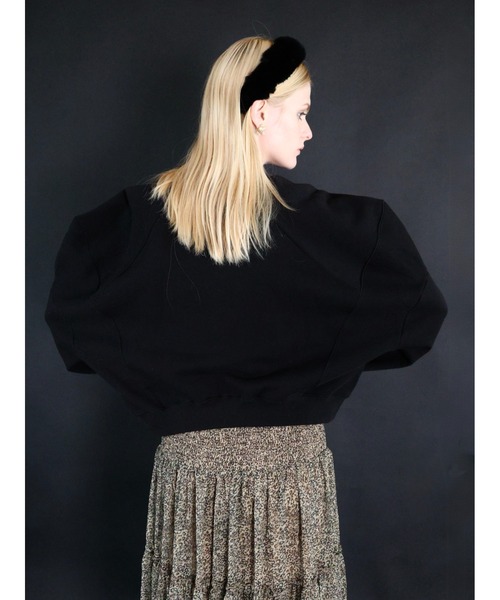 AMOMMA（アモマ） トレーナー スウェット PUFF SLEEVE SWEAT 起毛なし