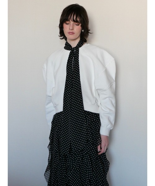 AMOMMA（アモマ） トレーナー スウェット PUFF SLEEVE SWEAT 起毛なし