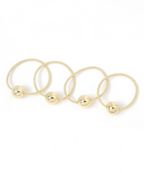 LAKOLE ヘアゴム メタルボールヘアゴム4点セット / 594255 : ZOZOTOWN