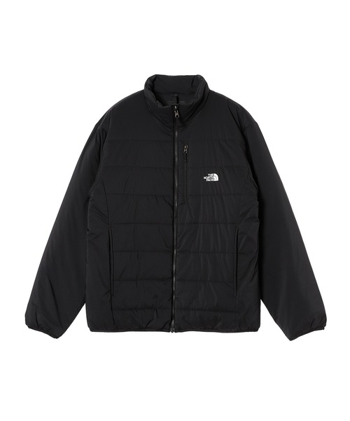 ブラック ノースリーブライダースジャケット THE NORTH FACE（ザ ノースフェイス） 革ジャン ライダース THE NORTH