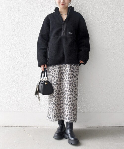 yuariboddy ブラック&amp;カーキ ヤンガニーボーダープルオーバー Northwest Implement