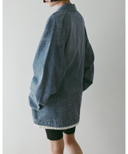 anuke（アンヌーク） デニムジャケット gジャン anuke Denim Work