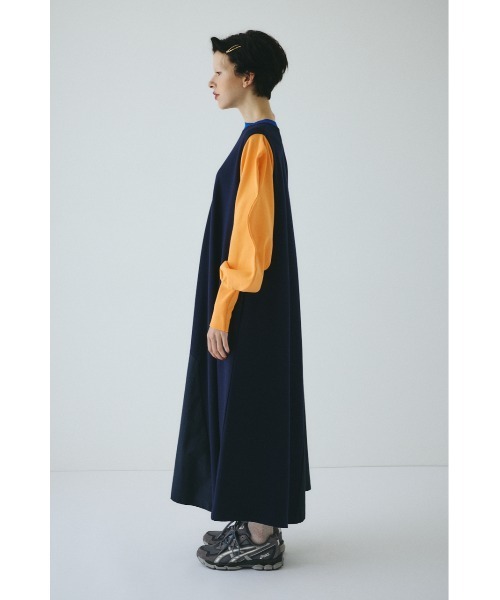 HeRIN.CYE マウンテンスリーブドッキングドレスワンピース HeRIN.CYE ワンピース Mountain sleeve docking dress マウンテン