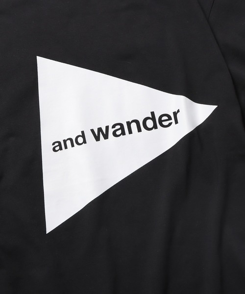 「and wander」 半袖Tシャツ X-LARGE ホワイト メンズ_画像5