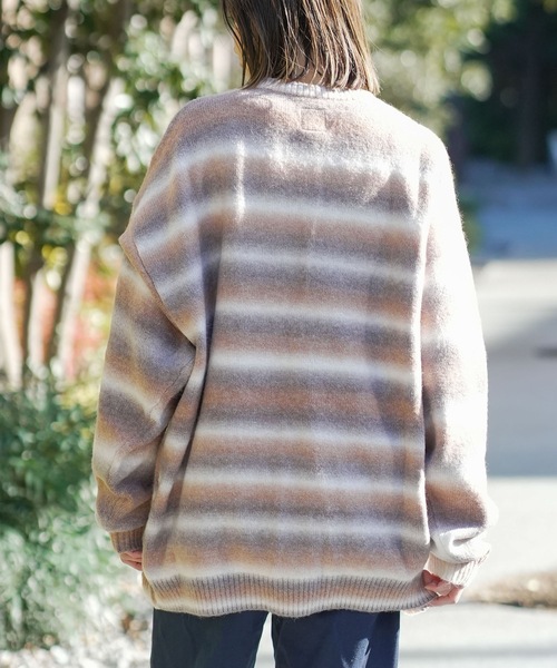 RVCA ニット OUTLET】RVCA メンズ RS BIG RVCA KNIT セーター 【2025年秋冬モデル】