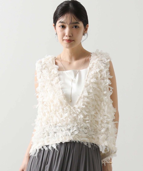 「Gready Brilliant」 「huitieme nid」ノースリーブブラウス FREE ブラック レディース_画像6