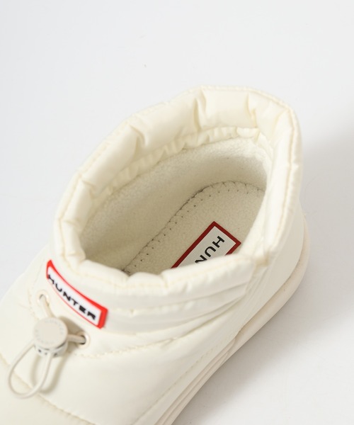 HUNTER（ハンター） ブーツ イン/アウト コージー パフ サイド ベント