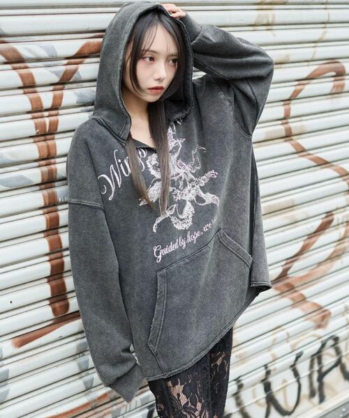 WEGO（ウィゴー） パーカー WEGO/「25年秋冬新作」ヴィンテージ