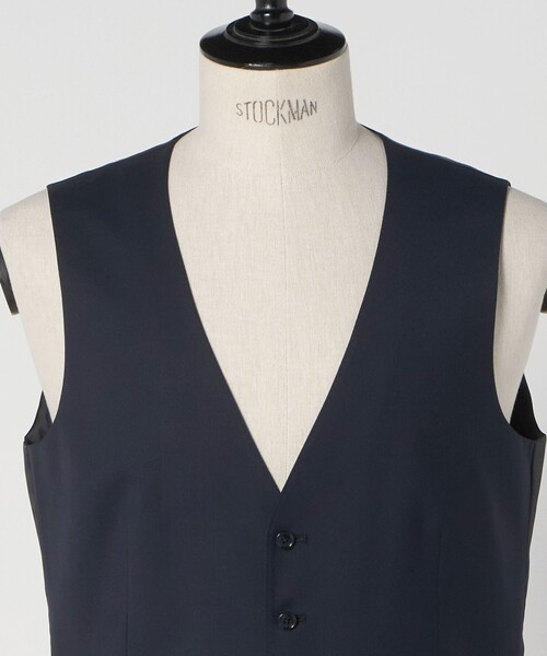 A DAY IN THE LIFE コート ジャケット サージ ベスト-3ピース対応-「A