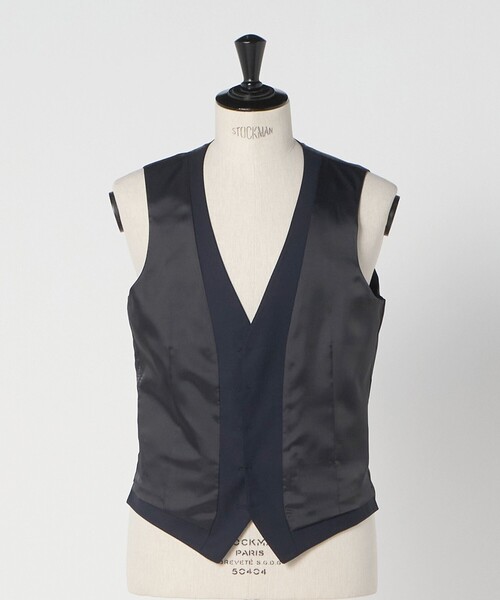 A DAY IN THE LIFE コート ジャケット サージ ベスト-3ピース対応-「A