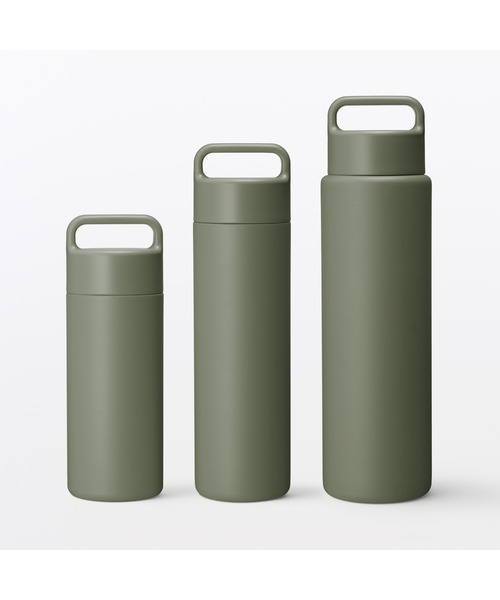 無印良品（MUJI） 水筒 真空断熱構造 保温保冷ボトル ハンドルタイプ