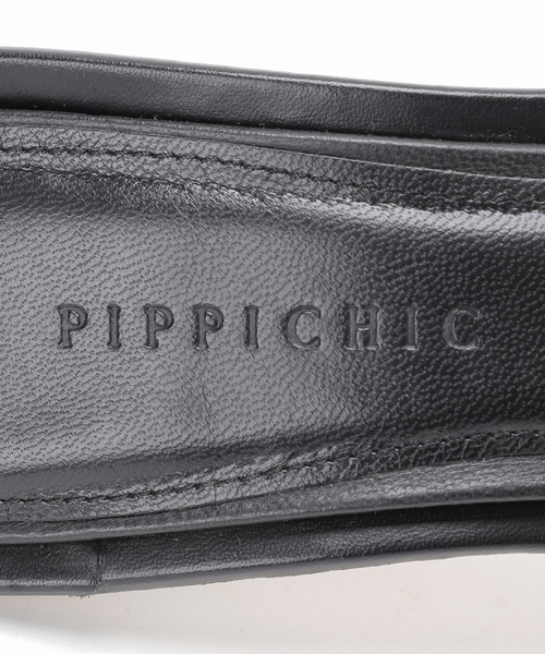 「PIPPICHIC」 ミュール 36.5 ブラック レディース_6