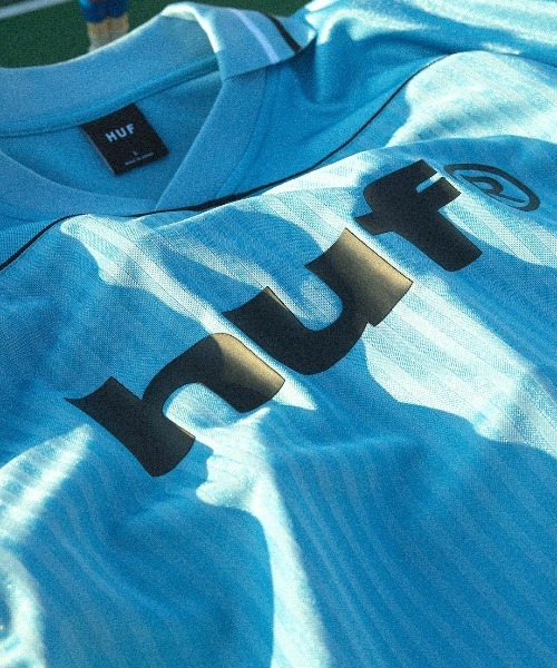 「HUF」 半袖Tシャツ MEDIUM パープル メンズ_画像4